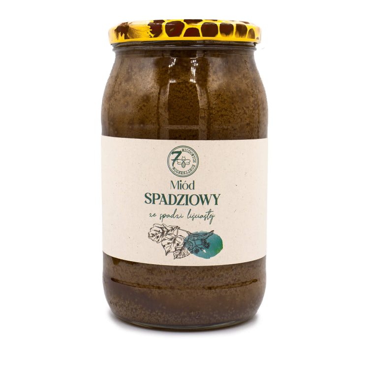Miód nektarowy spadziowy 1,2kg