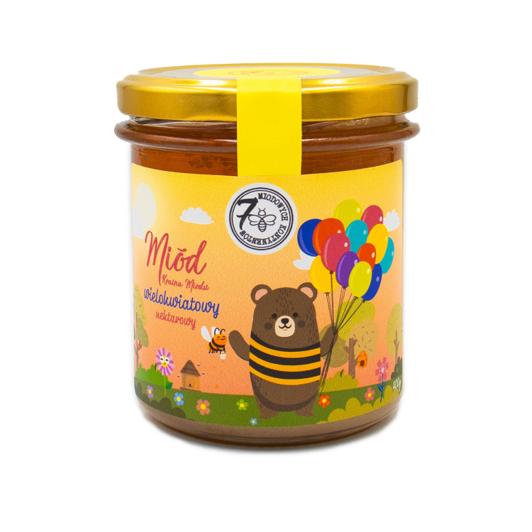 Kraina miodu - miód wielokwiatowy 400g