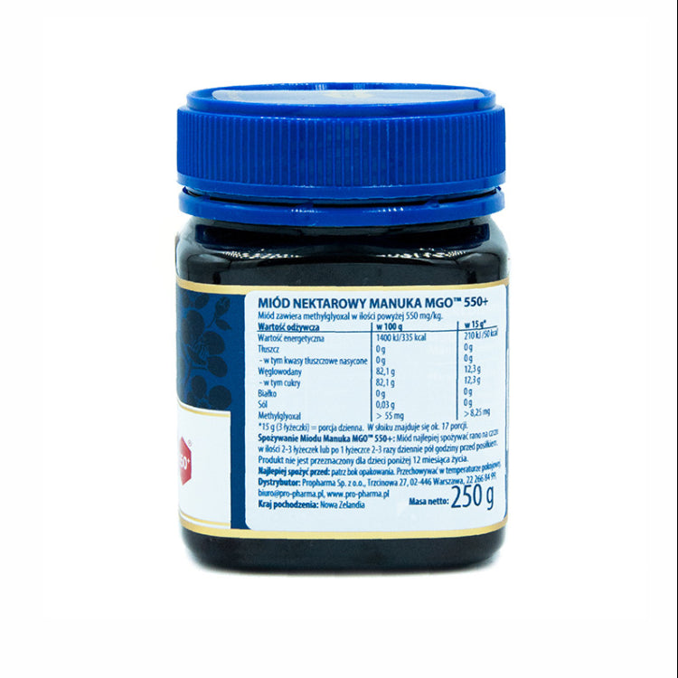 Miód Manuka MGO 550+ 250g