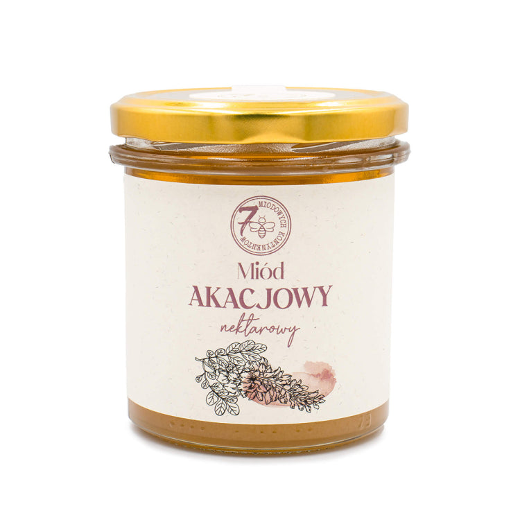 Miód nektarowy akacjowy 400g