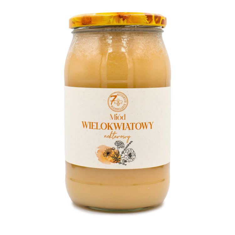 Miód nektarowy wielokwiatowy 1,2kg