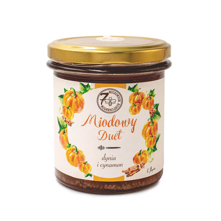 Miód z dynią i cynamonem 400g